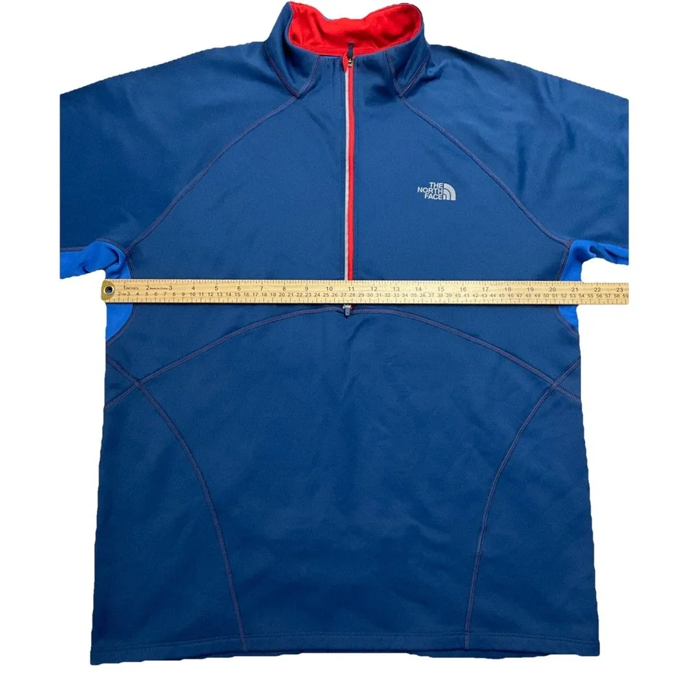 The‎ North Face Men's Blue Long Sleeve Full Zip Up Sweater Size L
